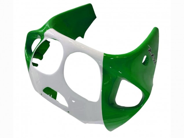 1996-2003 Kawasaki ZX7R Motorcycle Fairings - White Green Black UK