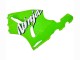 1996-2003 Kawasaki ZX7R Motorcycle Fairings - White Green UK