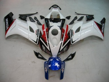 Buy 2004-2005 Honda CBR1000RR Motorcycle Fairings - White Red Glossy Black Blue Star UK