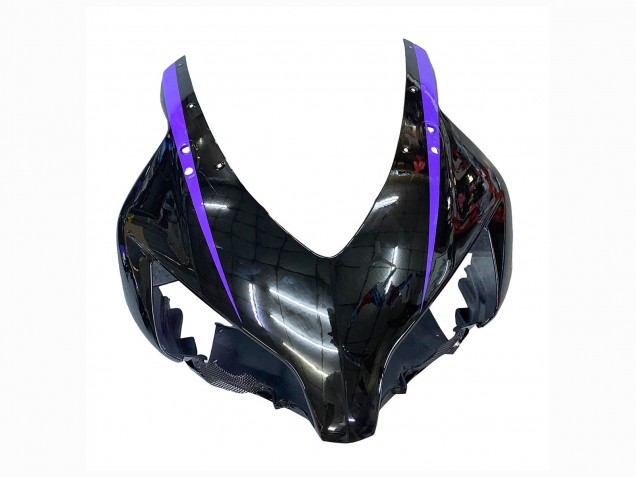 2004-2005 Honda CBR1000RR Motorcycle Fairings - Glossy Black Purple Stripe UK