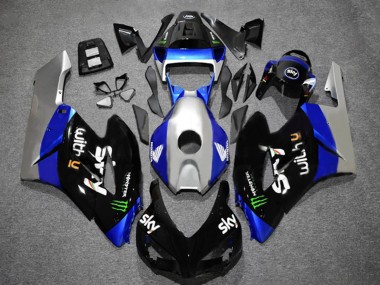 Buy 2004-2005 Honda CBR1000RR Motorcycle Fairings - Silver Blue Glossy Black Green Monster Sky UK