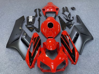 Buy 2004-2005 Honda CBR1000RR Motorcycle Fairings - Grey Red Glossy Black Stripe UK