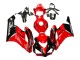2004-2005 Honda CBR1000RR Motorcycle Fairings - Red Glossy Black Racing UK