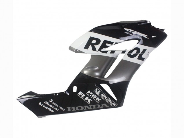 2004-2005 Honda CBR1000RR Motorcycle Fairing Kits - Silver White Glossy Black Repsol UK