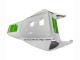 2004-2005 Honda CBR1000RR Motorcycle Fairings - White Green Glossy Black Hannspree 52 UK