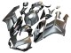 2004-2005 Honda CBR1000RR Motorcycle Fairing - Silver Glossy Black UK