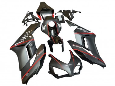 Buy 2004-2005 Honda CBR1000RR Motorcycle Fairings - Glossy Black Glossy Grey Red Stripe UK