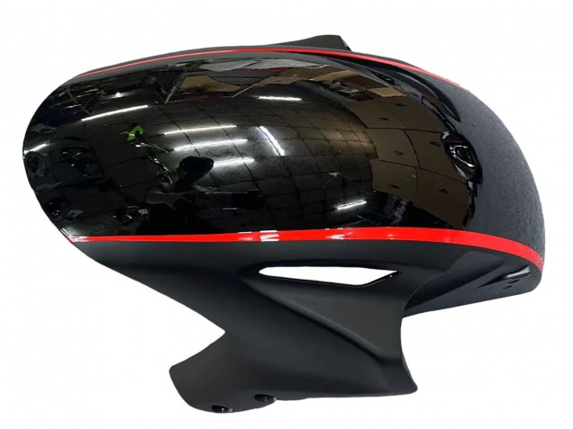 2004-2005 Honda CBR1000RR Motorcycle Fairings - Glossy Black Glossy Grey Red Stripe UK