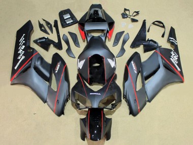 Buy 2004-2005 Honda CBR1000RR Motorcycle Fairings - Glossy Black Glossy Grey Red Stripe UK