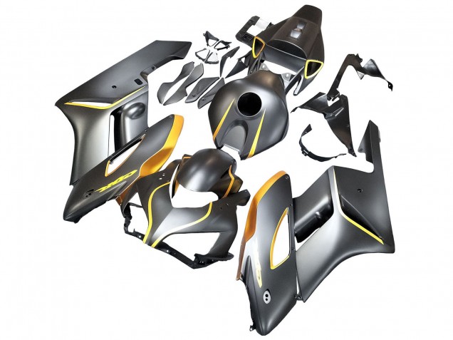 2004-2005 Honda CBR1000RR Motorcycle Fairings - Matte Grey Gold UK