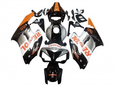 Buy 2004-2005 Honda CBR1000RR Motorcycle Fairings - Orange Silver Glossy Black Repsol UK