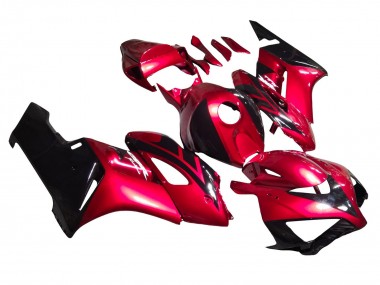 Buy 2004-2005 Honda CBR1000RR Motorcycle Fairings - Red Glossy Black Stripe UK