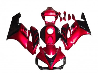 Buy 2004-2005 Honda CBR1000RR Motorcycle Fairings - Red Glossy Black Stripe UK