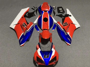 Buy 2004-2005 Honda CBR1000RR Motorcycle Fairings - White Red Blue 6 UK