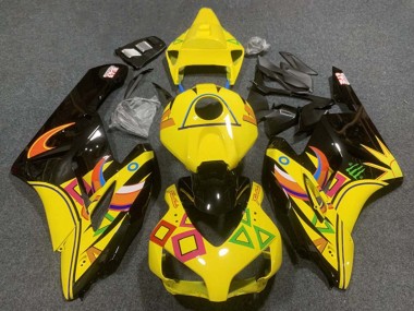 Buy 2004-2005 Honda CBR1000RR Motorcycle Fairings - Yellow Glossy Black Orange UK