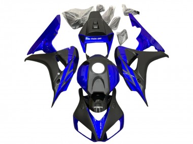 Buy 2006-2007 Honda CBR1000RR Motorcycle Fairings - Blue Matte Black UK