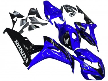 Buy 2006-2007 Honda CBR1000RR Motorcycle Fairings - Blue Glossy Black UK