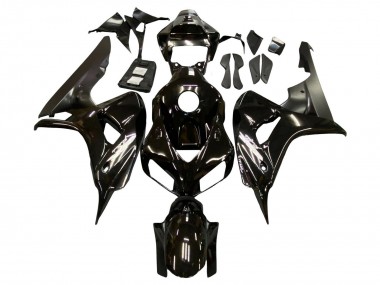 Buy 2006-2007 Honda CBR1000RR Motorcycle Fairings - Glossy Black Matte Black UK