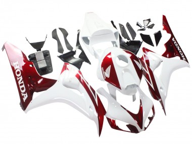 Buy 2006-2007 Honda CBR1000RR Motorcycle Fairings - White Red UK