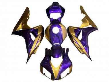 Buy 2006-2007 Honda CBR1000RR Motorcycle Fairings - Gold Purple UK