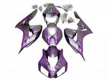 Buy 2006-2007 Honda CBR1000RR Motorcycle Fairings - Silver Light Purple UK