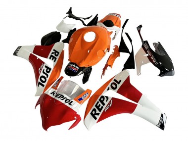 Buy 2008-2011 Honda CBR1000RR Motorcycle Fairing - Orange White Red Glossy Black Repsol HRC UK