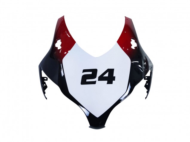 2008-2011 Honda CBR1000RR Motorcycle Fairings - White Red Glossy Black Racing 24 UK
