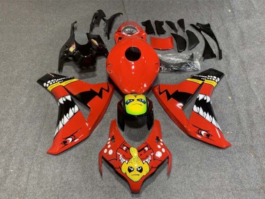 Buy 2008-2011 Honda CBR1000RR Motorcycle Fairings - Red Yellow Glossy Black Shark UK