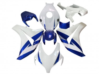 Buy 2008-2011 Honda CBR1000RR Motorcycle Fairings - White Blue UK