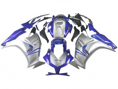 Buy 2012-2016 Honda CBR1000RR Motorcycle Fairings - Silver Blue HRC UK