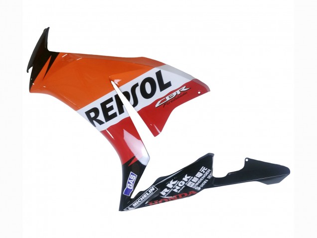 2012-2016 Honda CBR1000RR Motorcycle Fairings - Orange White Red Repsol UK