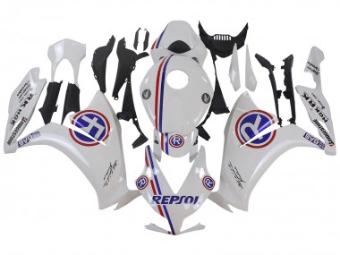 Buy 2012-2016 Honda CBR1000RR Motorcycle Fairings - White Blue Red Repsol UK