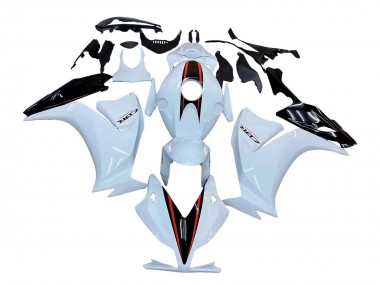 Buy 2012-2016 Honda CBR1000RR Motorcycle Fairings - White Glossy Black UK