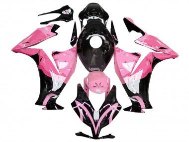 Buy 2012-2016 Honda CBR1000RR Motorcycle Fairings - Pink Glossy Black UK