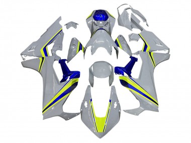 Buy 2017-2023 Honda CBR1000RR Motorcycle Fairings - White Yellow Blue UK