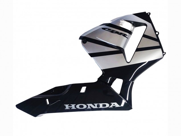 2003-2004 Honda CBR600RR Motorcycle Fairings - Silver Glossy Black UK