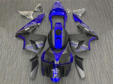 Buy 2003-2004 Honda CBR600RR Motorcycle Fairings - Blue Matte Black UK