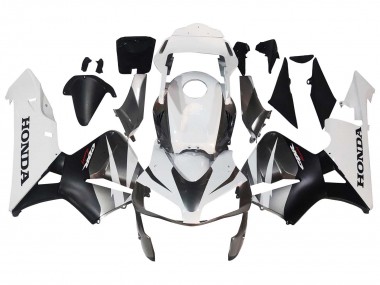 Buy 2003-2004 Honda CBR600RR Motorcycle Fairings - White Matte Black Racing UK