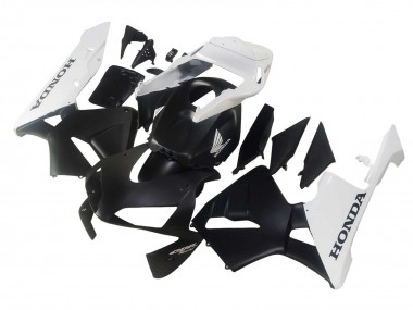 Buy 2003-2004 Honda CBR600RR Motorcycle Fairings - White Matte Black UK