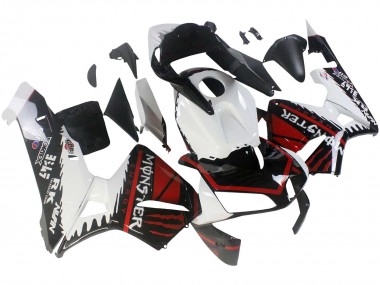 Buy 2003-2004 Honda CBR600RR Motorcycle Fairings - White Red Glossy Black Monster UK