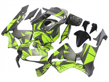 Buy 2003-2004 Honda CBR600RR Motorcycle Fairings - Yellow Matte Black UK
