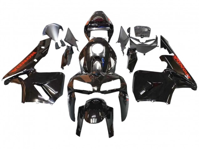 2005-2006 Honda CBR600RR Motorcycle Fairings - Glossy Black UK