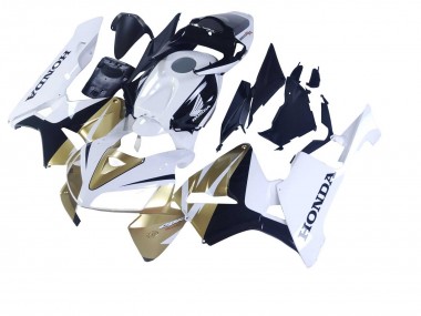 Buy 2005-2006 Honda CBR600RR Motorcycle Fairings - Gold White Black UK