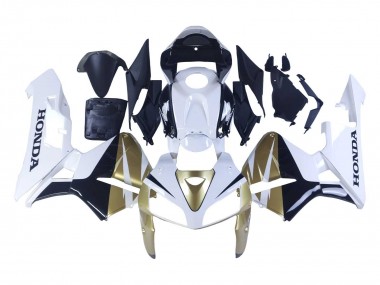 Buy 2005-2006 Honda CBR600RR Motorcycle Fairings - Gold White Black UK