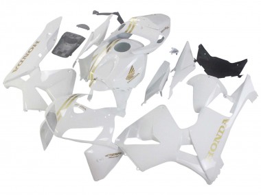 Buy 2005-2006 Honda CBR600RR Motorcycle Fairings - White Gold UK