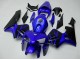 2005-2006 Honda CBR600RR Motorcycle Fairing - Blue Black UK