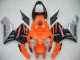 2005-2006 Honda CBR600RR Motorcycle Fairings - Orange Black Silver UK