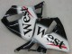 2005-2006 Honda CBR600RR Motorcycle Fairings - Glossy Black White West UK