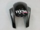 2005-2006 Honda CBR600RR Motorcycle Fairings - Glossy Black White West UK