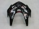 2005-2006 Honda CBR600RR Motorcycle Fairings - Glossy Black White West UK